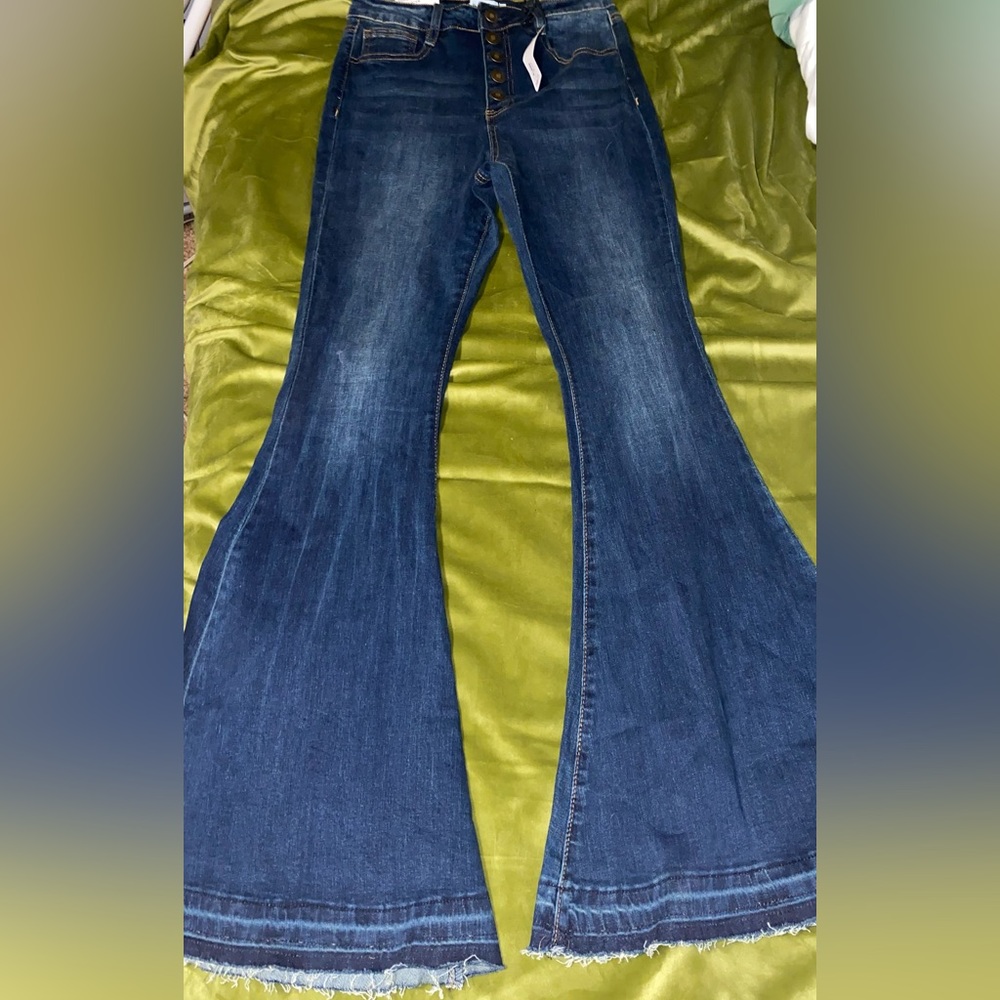 Super High Rise Flare Jeans